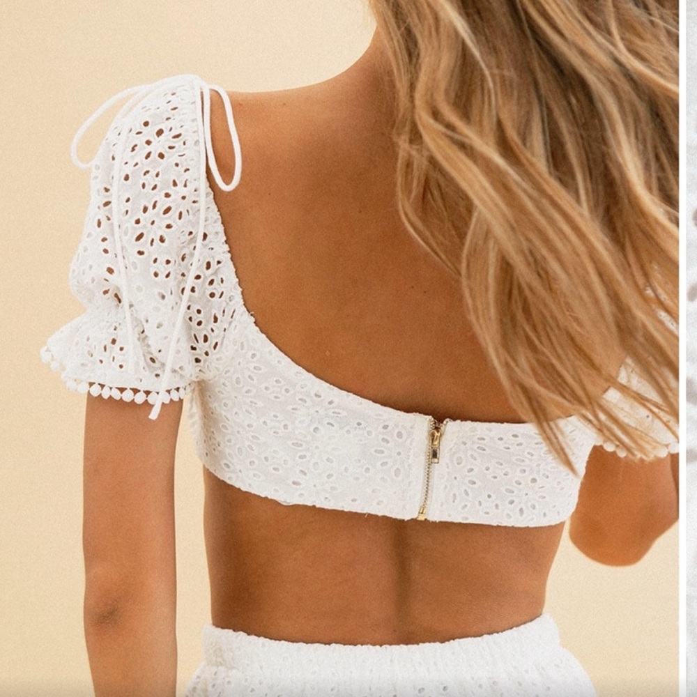 SABO Argentina white eyelet skirt set - Picture 14 of 15